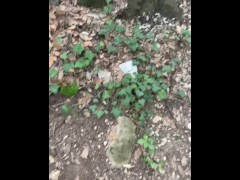 Girl make me cum after blowjob while we were hiking (teaser)