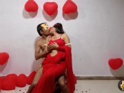 Preview 3 of Valentines Day Porn Videos - Indian College Girl Valentines Day Hot Sex With Lover
