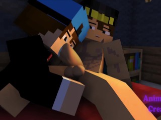 Zijn Enorme Tasty Lul - Minecraft Gay Sex Mod