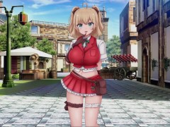 【#04 サキュバスデュエル実況(体験版)】爆乳女デュエリストに手コキされ、生意気な爆乳女ローグにパイズリ射精され・・・(アニメーション同人エロゲー)