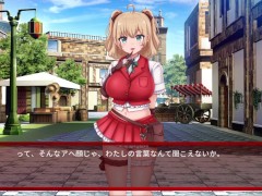 【#04 サキュバスデュエル実況(体験版)】爆乳女デュエリストに手コキされ、生意気な爆乳女ローグにパイズリ射精され・・・(アニメーション同人エロゲー) - Screenshot 16 of 16 - 巨乳