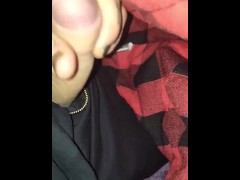 Caught being frisky in the car