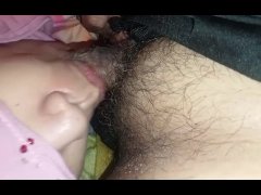 Pinay in hijab blowjob cum in mouth