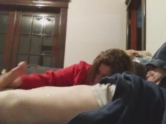 Heather Kane Milks College Cock for EVERY Wet Drop!