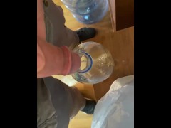 I definitely piss in a bottle in the office so I don't have to go to the toilet.