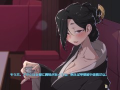 【情欲の古式マッサージ店 -裏サービスにハマる○娘たち 実況(体験版)】爆乳美女とマッサージからのセックスに発展させ・・(ファンタジー同人エロゲー hentai game)