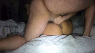 Real Homemade pareja británica - Sub milf recibiendo nalgadas + limpiada