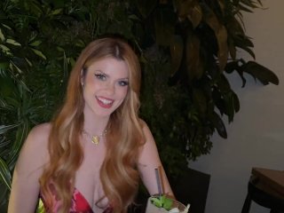 Fucking on the first date in the bar bathroom and swallowing his load screenshot number 2