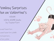 Preview 1 of Femboy Surprises you On Valentine's || NSFW ASMR