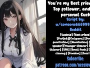 Preview 1 of You’re My Best Friend, My Top Follower, and My Personal Cuck | Audio Roleplay