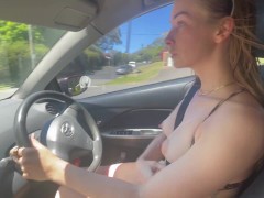 Flashing My Tits While Driving 11/16