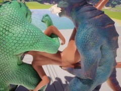 WildLife - Maya fucking with Drakon - Furry Hentai
