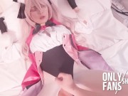 Preview 4 of 【Fate】✨Cosplay Sex with Tamamo, Sexy FGO Ladyboy Cosplayer get Fucked, Crossdresser trans HentaI 1