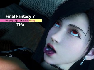 Final Fantasy 7 - Tifa × Ondeugende Benen × Schudden Als Een Gek - Lite-versie