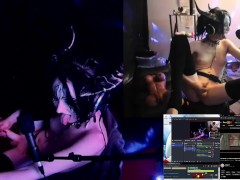 Chaturbate Futanari Scalie Dragon GF Thigh Hi- RedEyesBadDragon's Sex Lair LIVE (#SLL) Session {06}