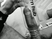 Preview 3 of 🇨🇿Vintage Fat Cock Fucking Pornhub Bottle with Final Creampie