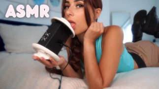 LUNAREXX ASMR LARA CROFT 舔你的耳朵 COSPLAY