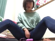 Preview 2 of Cute girl just starting to learn to masturbate.