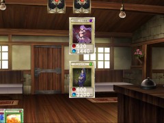 【#05 サキュバスデュエル実況(体験版)】爆乳女剣士にパイズリ胸射させられ、女弓兵に高速手コキで射精させられ・・・(アニメーション同人エロゲー) - Screenshot 3 of 16 - Hentai Anime