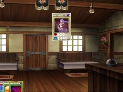 【#05 サキュバスデュエル実況(体験版)】爆乳女剣士にパイズリ胸射させられ、女弓兵に高速手コキで射精させられ・・・(アニメーション同人エロゲー) - Screenshot 5 of 16 - Hentai