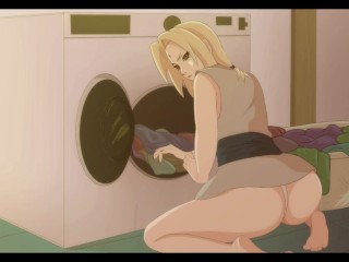 Living with Tsunade V0.36 Full Game With Scenes