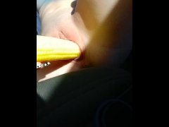 Corn in the car 😘