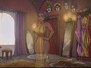 Preview 2 of Game Of Whores Porn Game Part 2 Scene Play [18+] Daenerys and Sansa Pole Dance