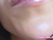 Preview 6 of ASMR 30 minutes mouth sounds, amazing lens licking and magic tongue movements
