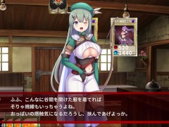 【#06 サキュバスデュエル実況(体験版)】巨乳女アーチャーに膝コキやパイズリで射精させられてしまい・・(アニメーション同人エロゲー) - Screenshot 2 of 16 - エロゲ実況