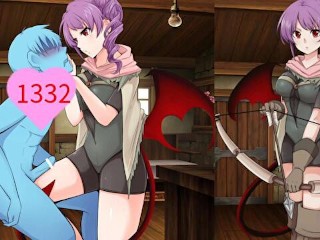 [#06 Hentai Game Succubus Duel Play Video(motion Anime Game)]