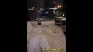 Super hot latina in my penthouse tried to ghost me