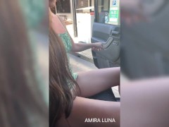 💥 HORNY HITCHHIKER Payed 💰The Ride With Her Pussy! 🌶️