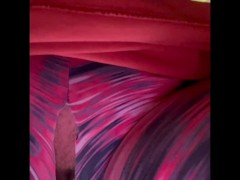 Bbw hairy pussy yoga pants with hole