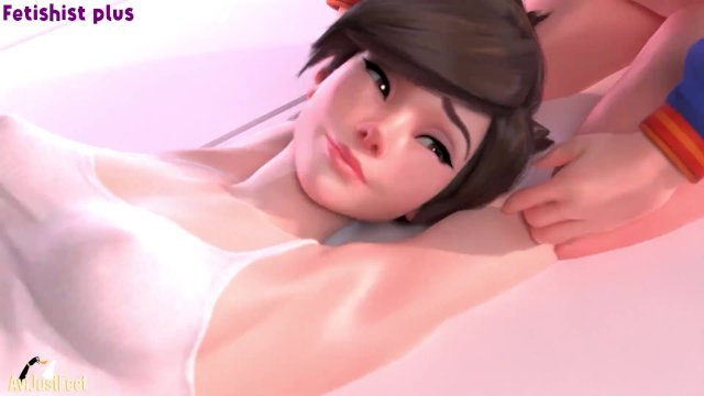Tracer Armpits Tickled by DVa