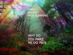 HARD ROUGH FACE SLAPPING DADDY TEACHES YOUR PRETTY FACE A HARD LESSON (AUDIO RLEPLAY)