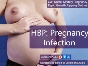 Preview 1 of HBP- Mysterious Infection Gives Hot Nurse A Big Pregnancy Belly And Massive Tits