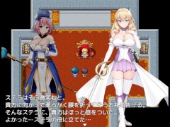 【#23 プリンセス・ハニートラップ(製品版)実況動画】3P。爆尻顔面騎乗されながらもう一人と中出しセックス。これはエロい・・(アニメーションファンタジーエロゲー) 15/16