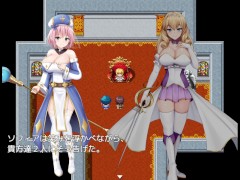 【#23 プリンセス・ハニートラップ(製品版)実況動画】3P。爆尻顔面騎乗されながらもう一人と中出しセックス。これはエロい・・(アニメーションファンタジーエロゲー) 16/16