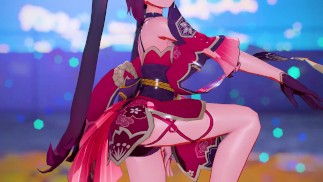 【MMD Honkai: Star Rail 4k/60fps】《Sparkle (花火)》~《'HYO MIN [효민] - "Nice Body" [나이스 바디]" 》