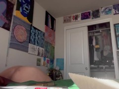 I HAD TO PUSH THAT PUSSY OFF ME STOP FROM NUTTING INSIDE IT!!!!