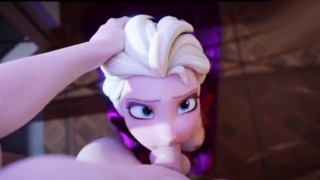 Elsa and Big Dick react animation xhatihentai