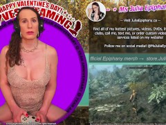 Another few excerpts from my Valentine's Day show, just dorking around playing Skyrim!