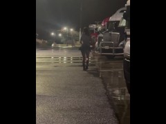Truck stop whore loses bet - Screenshot 4 of 16 - Homemade