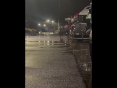 Truck stop whore loses bet - Screenshot 5 of 16 - Big Booty