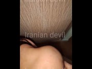 Preview 2 of Sex with Iranian horny girl in valentine شوهرم وقتی خونه نبود کادوی ولنتاین دوست پسرمو دادم ایرانی