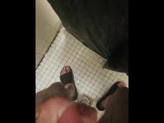 Jacking off in the shower!!