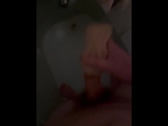 Shower ending with moaning