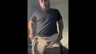 Solo Male Fucking a Blowjob Simulator Fleshlight with Nice & Big/Girthy Cock Has INTENSE Orgasm