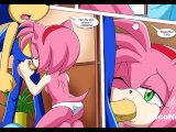 Until Sonic finally fucked a whore with big tits - Saturday Night Fun Comic