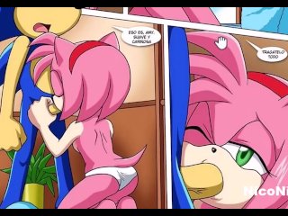 Até que Sonic Finalmente Fodeu Uma Prostituta com Peitos Grandes - Saturday Night Fun Comic